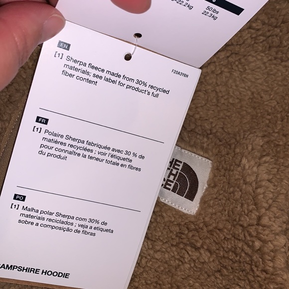 NWT The North Face Toddler Campshire Hoodie Jacket, 5T - Picture 6 of 11